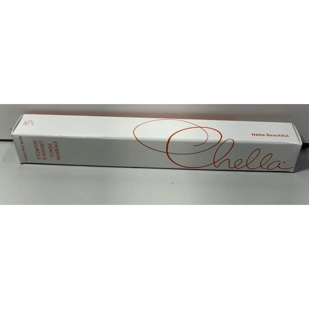 Chella Eyebrow Pencil Ebony 0.003 Oz.‎ NEW SEALED NIB